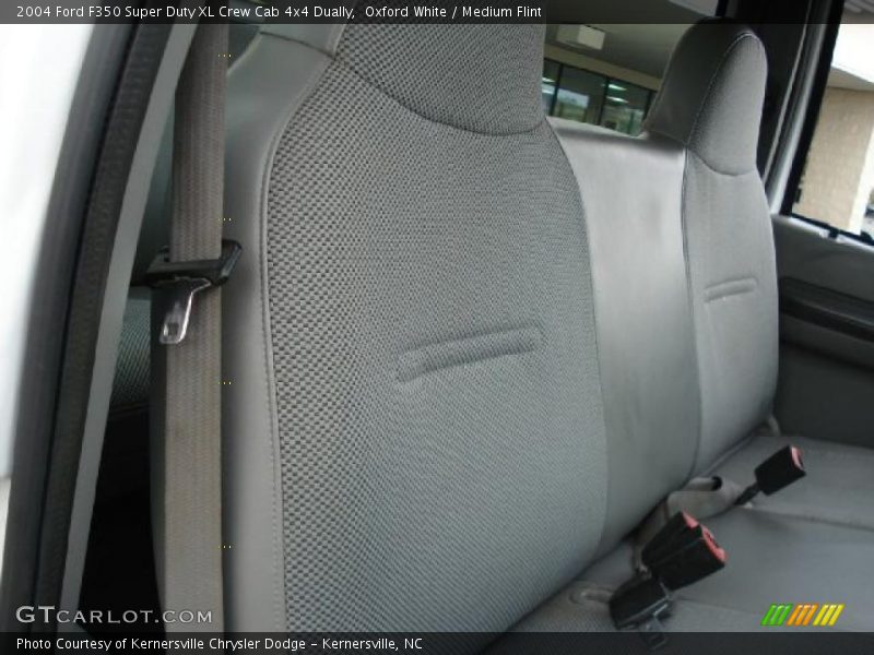  2004 F350 Super Duty XL Crew Cab 4x4 Dually Medium Flint Interior