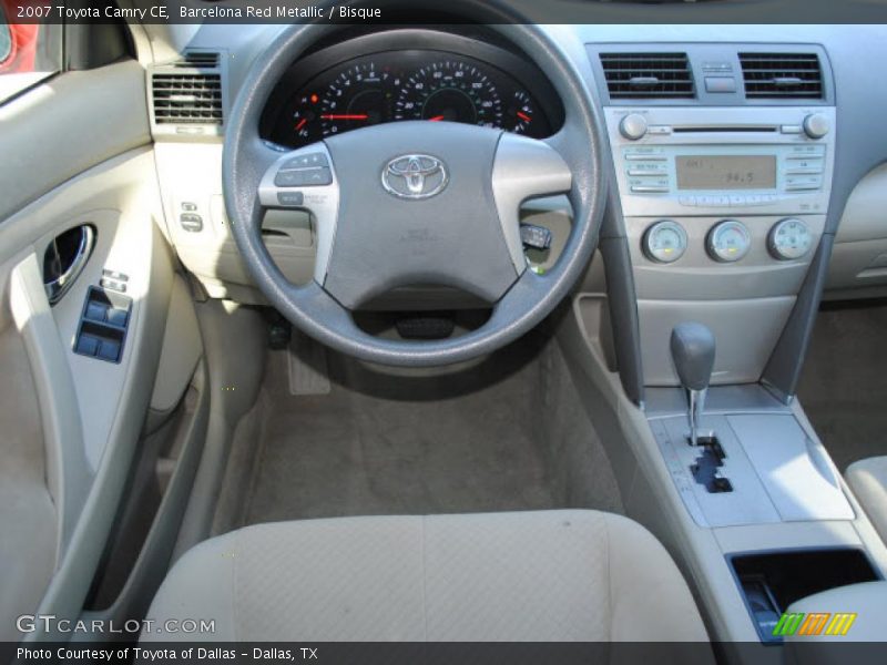 Barcelona Red Metallic / Bisque 2007 Toyota Camry CE