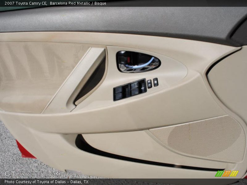 Barcelona Red Metallic / Bisque 2007 Toyota Camry CE