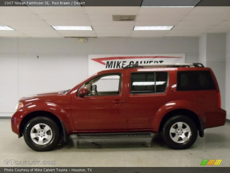 Red Brawn / Desert 2007 Nissan Pathfinder SE