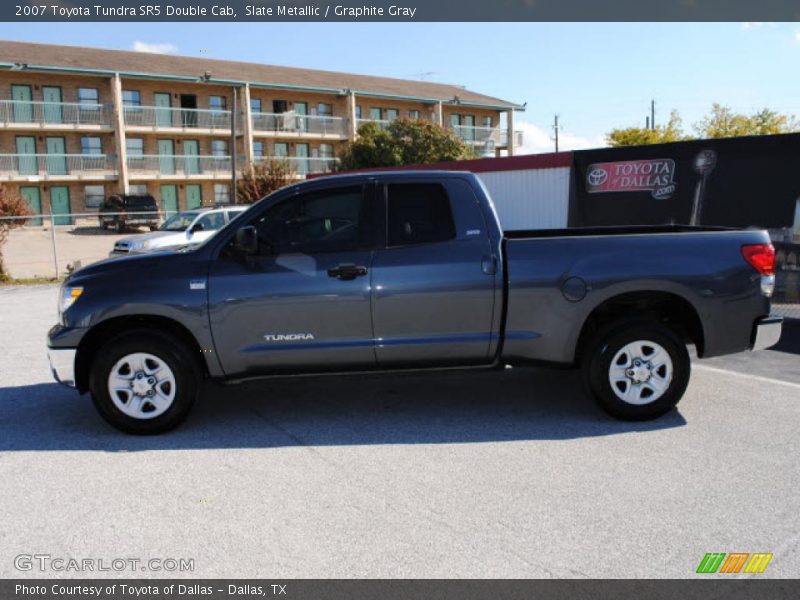 Slate Metallic / Graphite Gray 2007 Toyota Tundra SR5 Double Cab