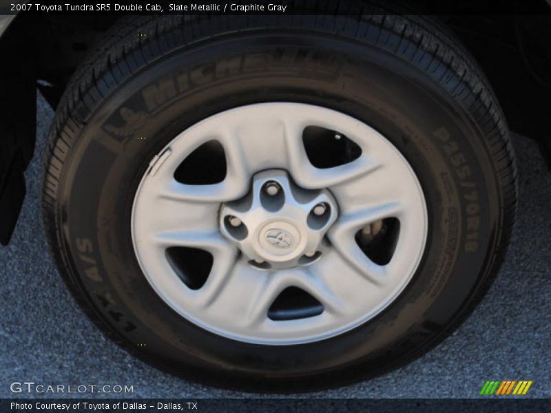 Slate Metallic / Graphite Gray 2007 Toyota Tundra SR5 Double Cab