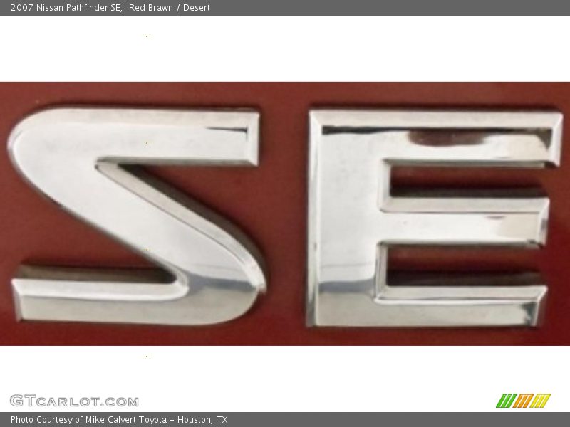 Red Brawn / Desert 2007 Nissan Pathfinder SE