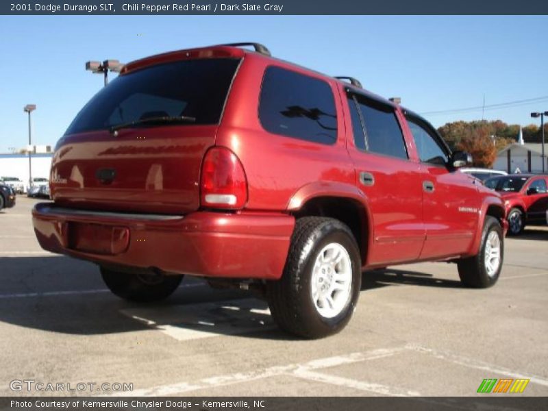 Chili Pepper Red Pearl / Dark Slate Gray 2001 Dodge Durango SLT