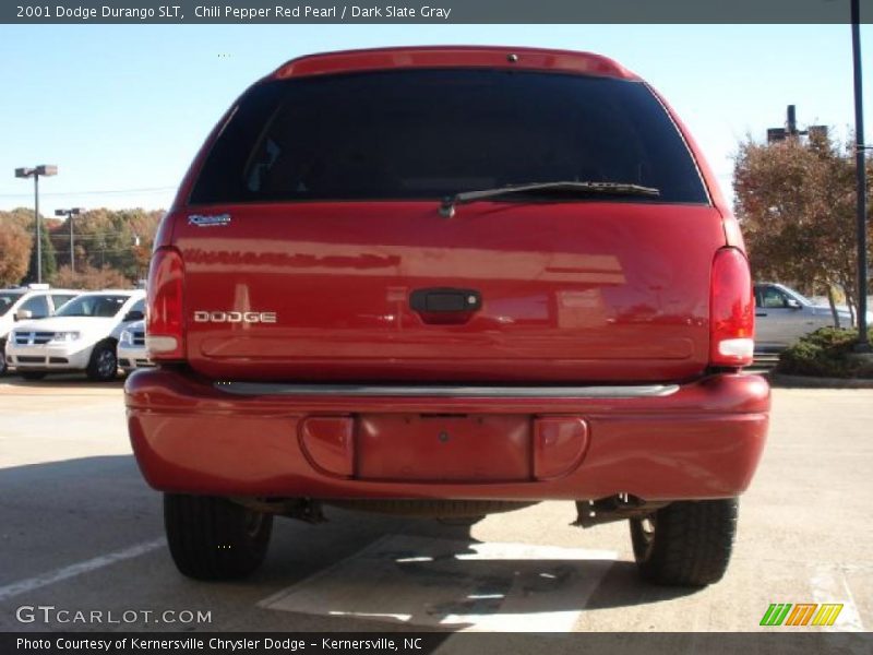 Chili Pepper Red Pearl / Dark Slate Gray 2001 Dodge Durango SLT