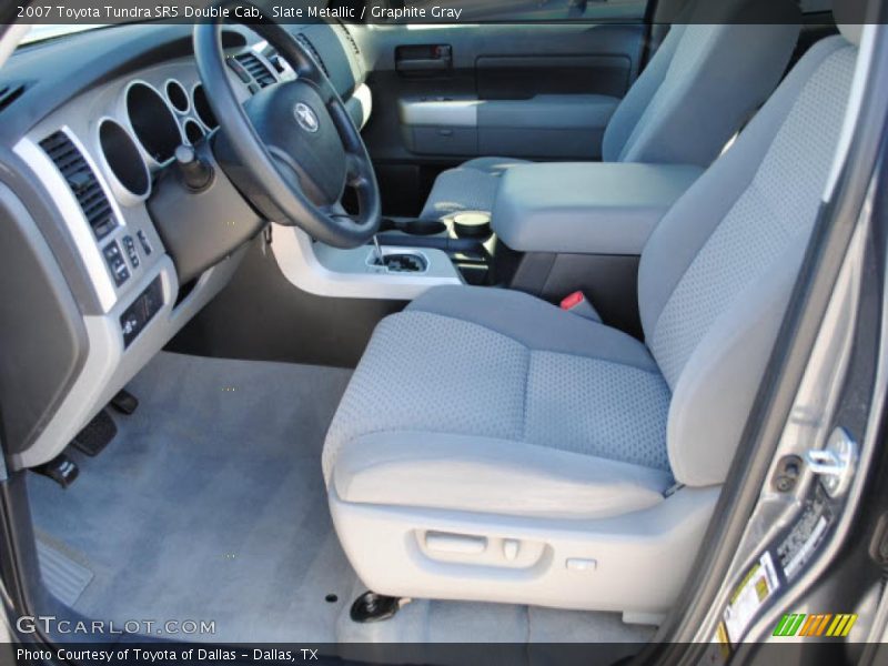 Slate Metallic / Graphite Gray 2007 Toyota Tundra SR5 Double Cab
