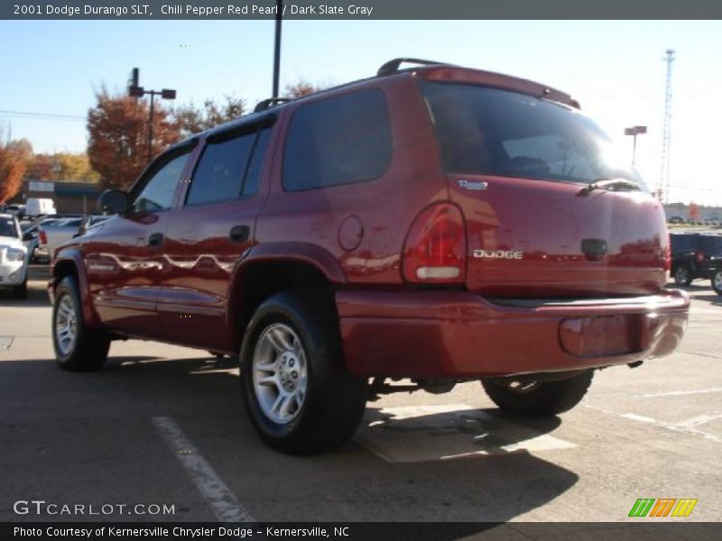 Chili Pepper Red Pearl / Dark Slate Gray 2001 Dodge Durango SLT