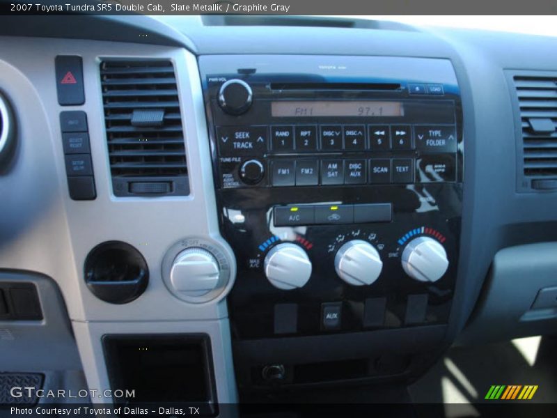 Slate Metallic / Graphite Gray 2007 Toyota Tundra SR5 Double Cab