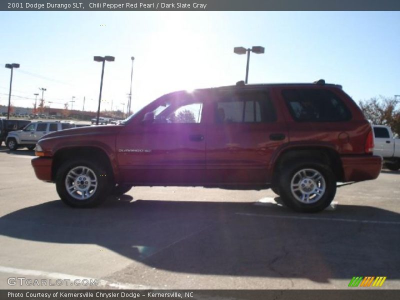 Chili Pepper Red Pearl / Dark Slate Gray 2001 Dodge Durango SLT