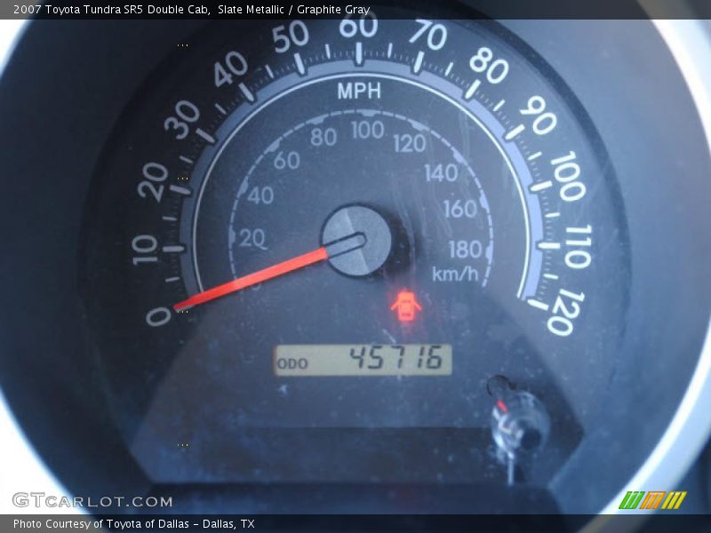 Slate Metallic / Graphite Gray 2007 Toyota Tundra SR5 Double Cab