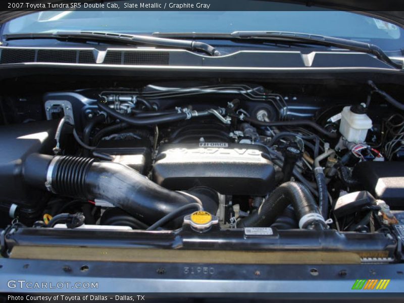 Slate Metallic / Graphite Gray 2007 Toyota Tundra SR5 Double Cab