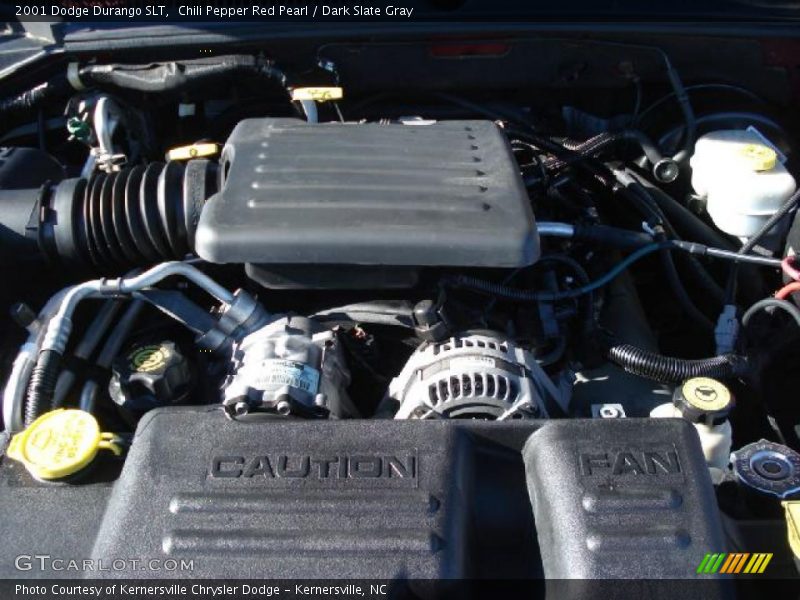  2001 Durango SLT Engine - 4.7 Liter SOHC 16-Valve V8