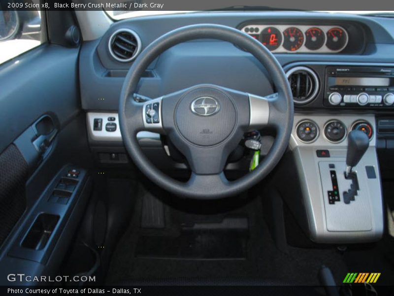 Dashboard of 2009 xB 