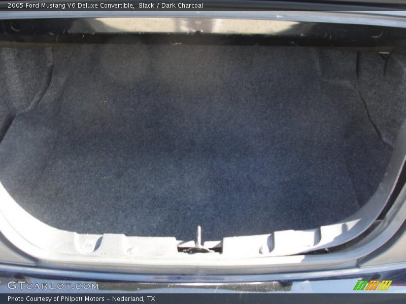 Black / Dark Charcoal 2005 Ford Mustang V6 Deluxe Convertible