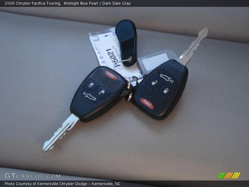 Midnight Blue Pearl / Dark Slate Gray 2006 Chrysler Pacifica Touring
