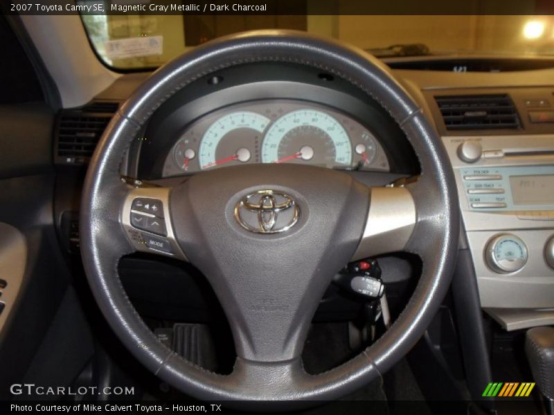 Magnetic Gray Metallic / Dark Charcoal 2007 Toyota Camry SE