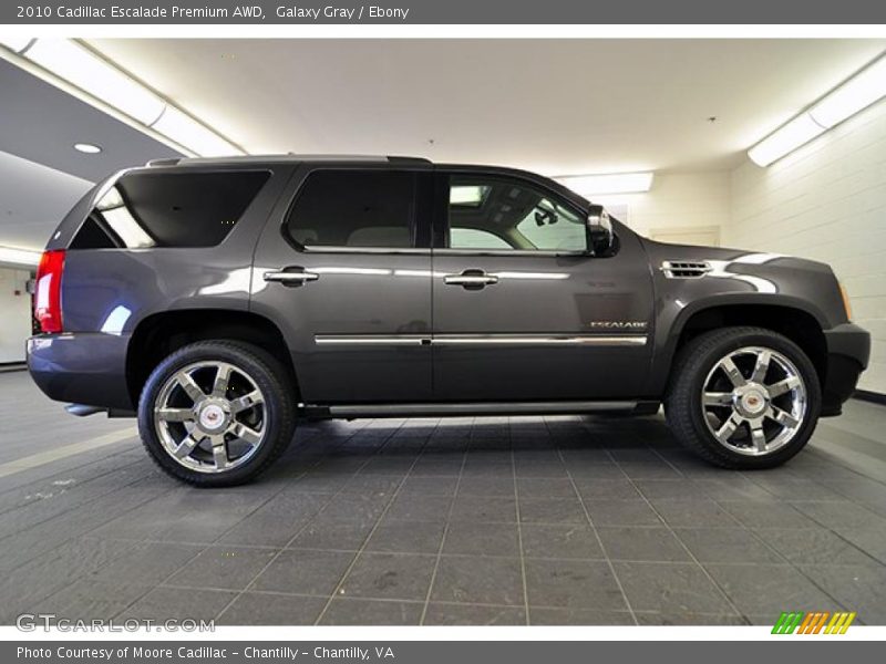 Galaxy Gray / Ebony 2010 Cadillac Escalade Premium AWD