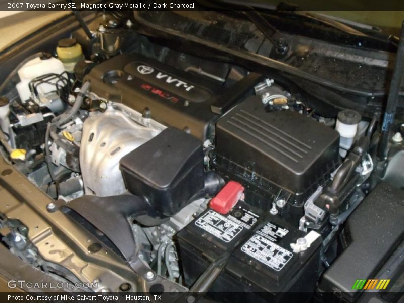 Magnetic Gray Metallic / Dark Charcoal 2007 Toyota Camry SE
