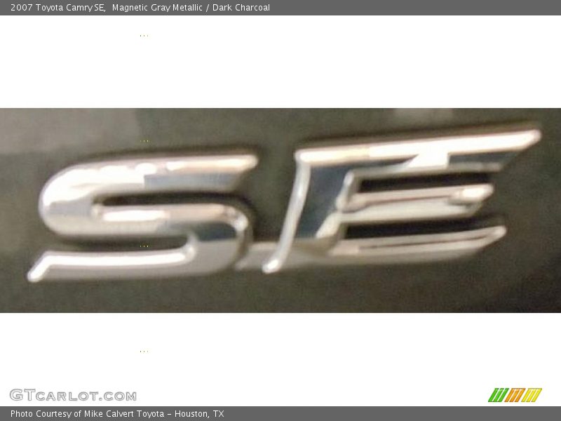 Magnetic Gray Metallic / Dark Charcoal 2007 Toyota Camry SE