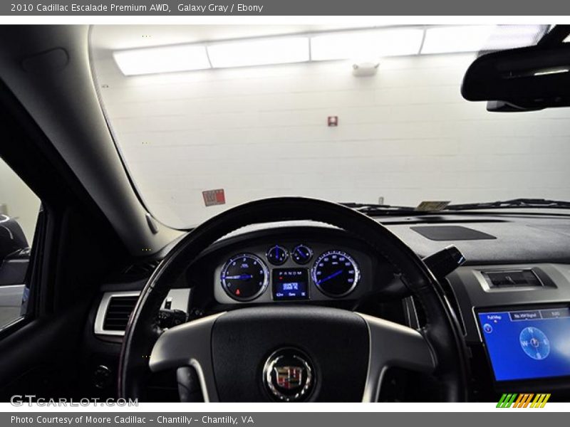 Galaxy Gray / Ebony 2010 Cadillac Escalade Premium AWD