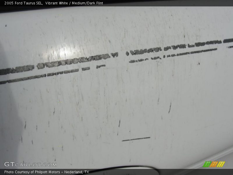 Vibrant White / Medium/Dark Flint 2005 Ford Taurus SEL