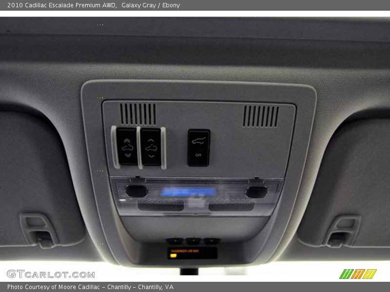 Galaxy Gray / Ebony 2010 Cadillac Escalade Premium AWD