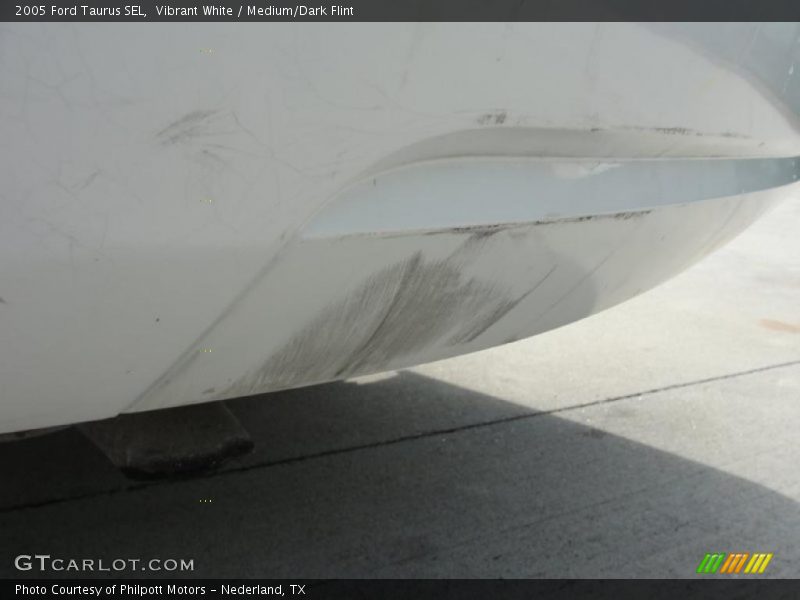 Vibrant White / Medium/Dark Flint 2005 Ford Taurus SEL