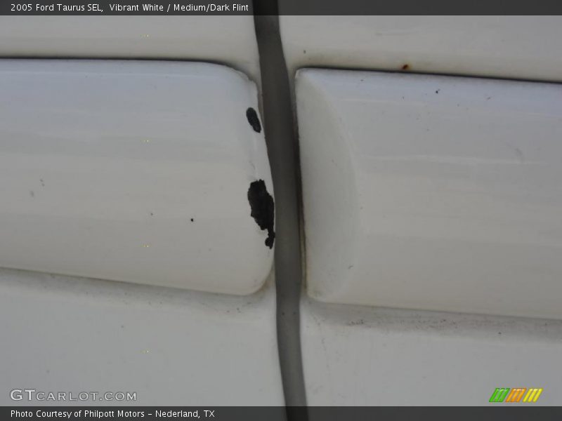 Vibrant White / Medium/Dark Flint 2005 Ford Taurus SEL