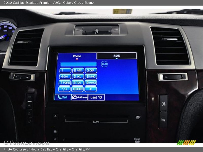 Galaxy Gray / Ebony 2010 Cadillac Escalade Premium AWD