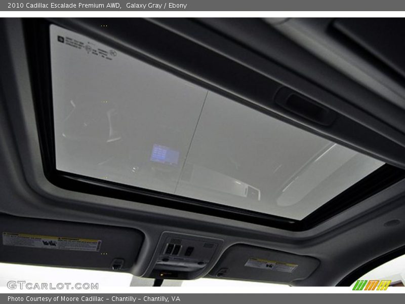 Galaxy Gray / Ebony 2010 Cadillac Escalade Premium AWD