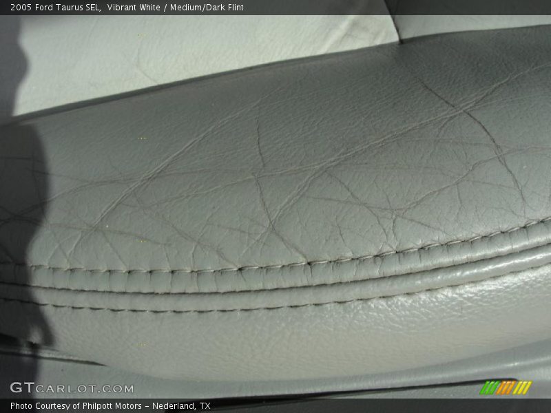 Vibrant White / Medium/Dark Flint 2005 Ford Taurus SEL
