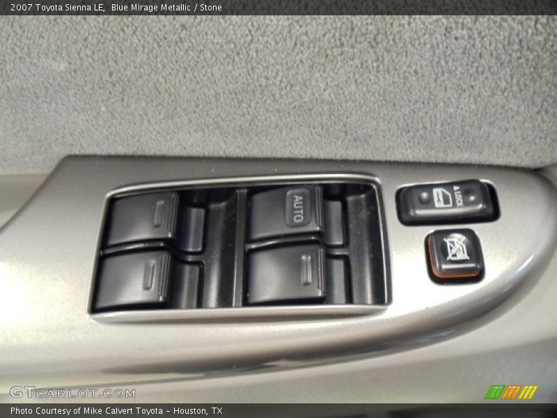 Blue Mirage Metallic / Stone 2007 Toyota Sienna LE