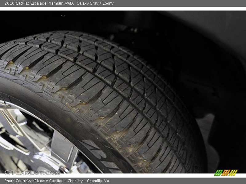 Galaxy Gray / Ebony 2010 Cadillac Escalade Premium AWD