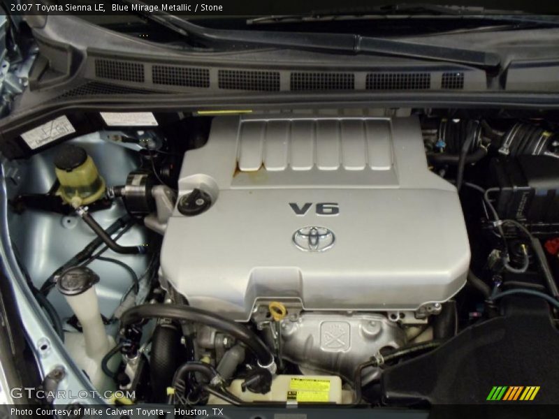  2007 Sienna LE Engine - 3.5 Liter DOHC 24-Valve VVT V6