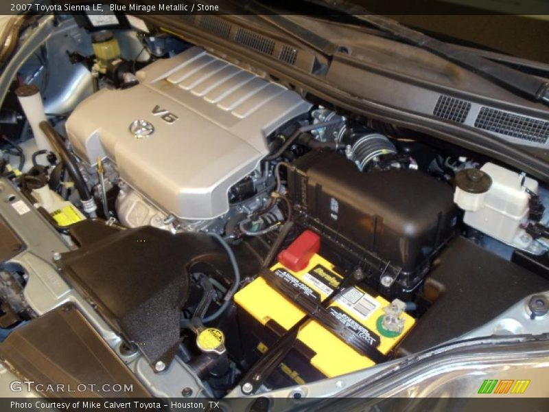  2007 Sienna LE Engine - 3.5 Liter DOHC 24-Valve VVT V6