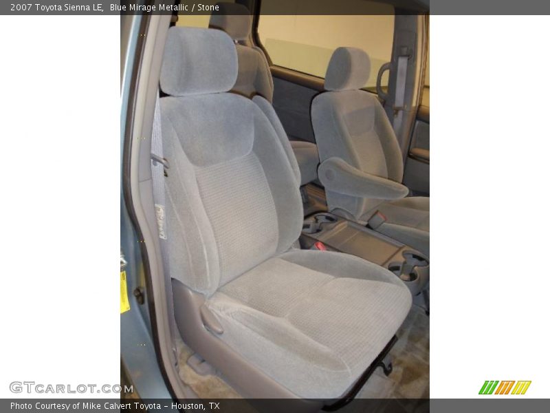Blue Mirage Metallic / Stone 2007 Toyota Sienna LE