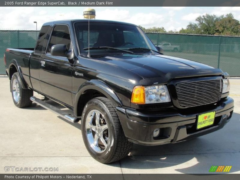 Black / Medium Dark Flint 2005 Ford Ranger Edge SuperCab