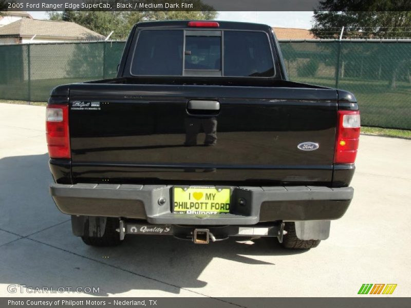 Black / Medium Dark Flint 2005 Ford Ranger Edge SuperCab