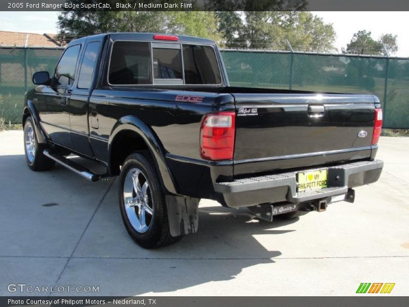 Black / Medium Dark Flint 2005 Ford Ranger Edge SuperCab