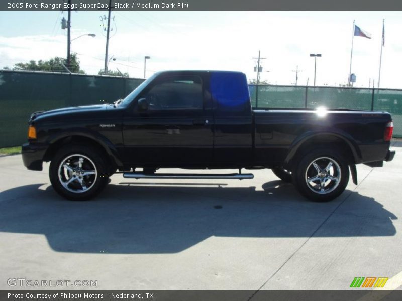 Black / Medium Dark Flint 2005 Ford Ranger Edge SuperCab