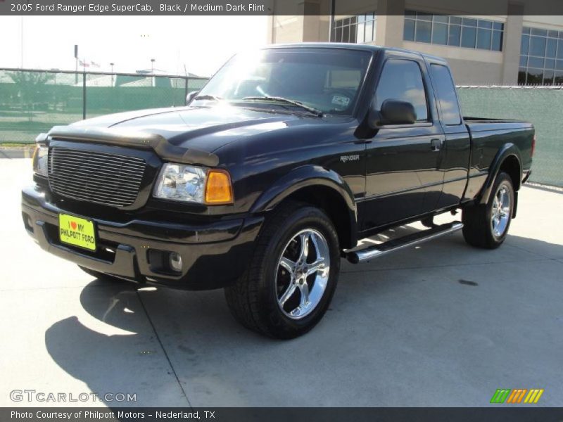 Black / Medium Dark Flint 2005 Ford Ranger Edge SuperCab