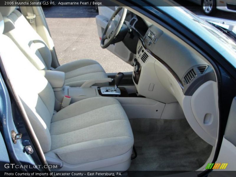  2006 Sonata GLS V6 Beige Interior