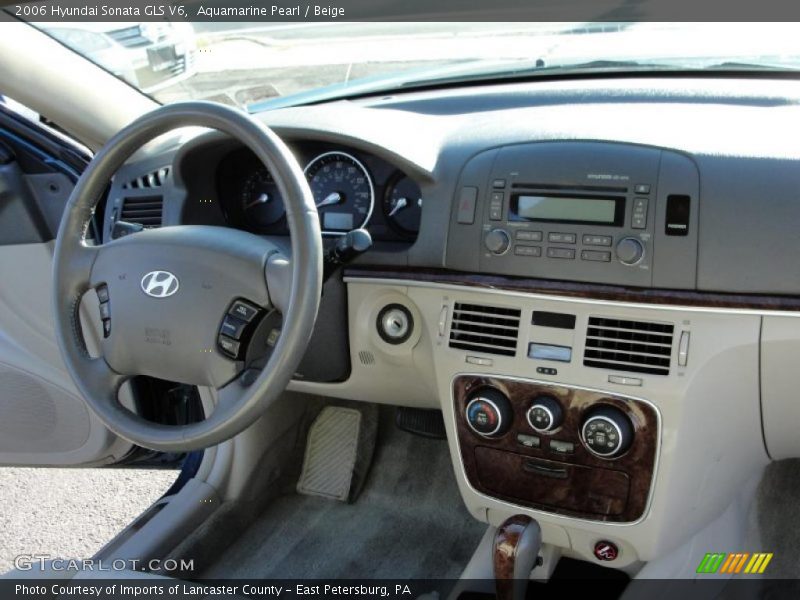 Dashboard of 2006 Sonata GLS V6