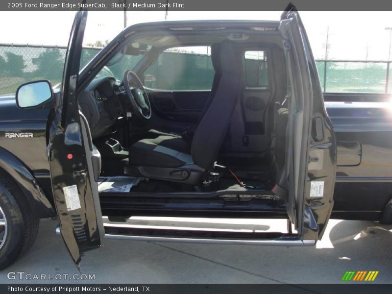 Black / Medium Dark Flint 2005 Ford Ranger Edge SuperCab