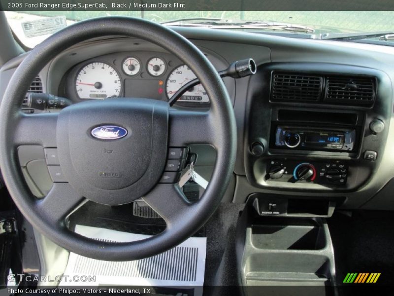 Black / Medium Dark Flint 2005 Ford Ranger Edge SuperCab