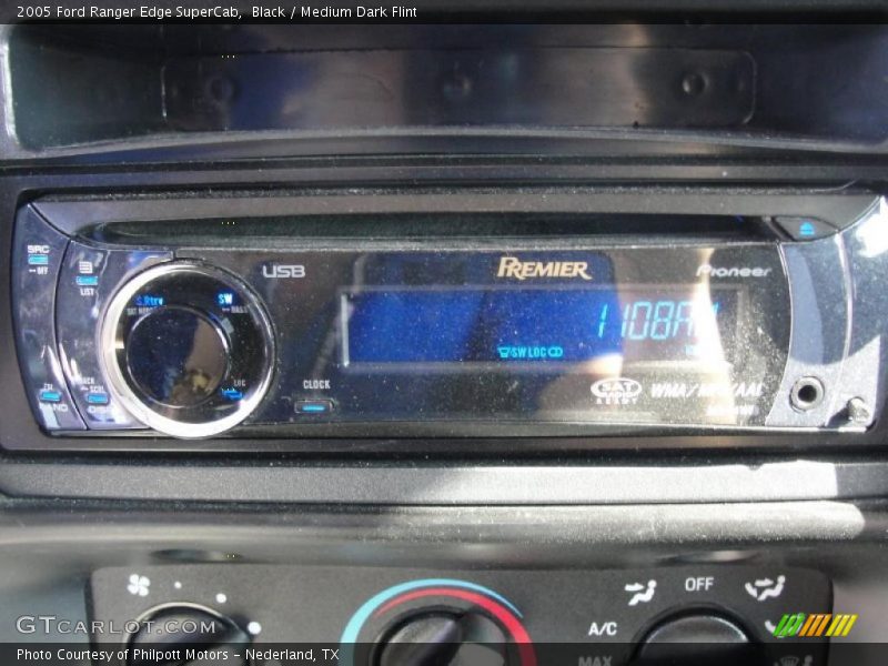 Black / Medium Dark Flint 2005 Ford Ranger Edge SuperCab