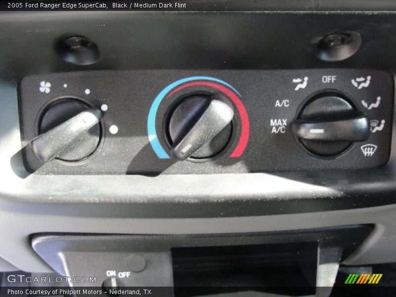 Black / Medium Dark Flint 2005 Ford Ranger Edge SuperCab