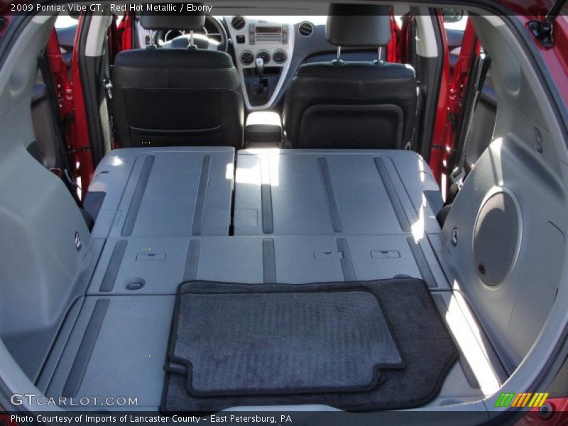 Red Hot Metallic / Ebony 2009 Pontiac Vibe GT