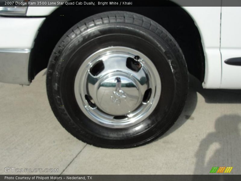  2007 Ram 3500 Lone Star Quad Cab Dually Wheel