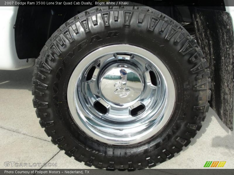  2007 Ram 3500 Lone Star Quad Cab Dually Wheel